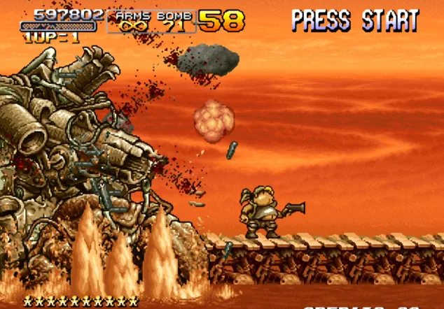 合金弹头6:超级加强版(整合FBA v2.4.0模拟器 带作弊码)